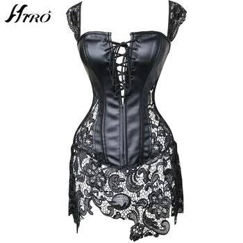 HIRO Sexy Women's Cincher Thong Plus Size Corsets Bustiers Gothic Faux Leather Brocade Slimming Control Corselet Bodyshaper
HIRO Sexy Women's Cincher Thong Plus Size Corsets Bustiers Gothic Faux Leather Brocade Slimming Control Corselet Bodyshaper