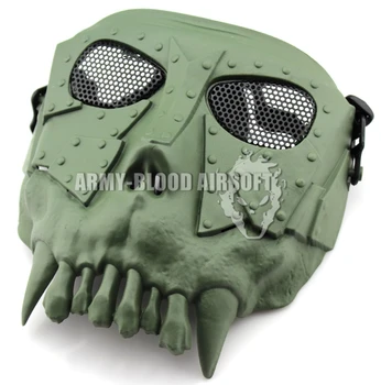 DC-02 Treasure Hunter Desert Corps Skull mask (Olive drab DE Bronze black and silver BK)
DC-02 Treasure Hunter Desert Corps Skull mask (Olive drab DE Bronze black and silver BK)