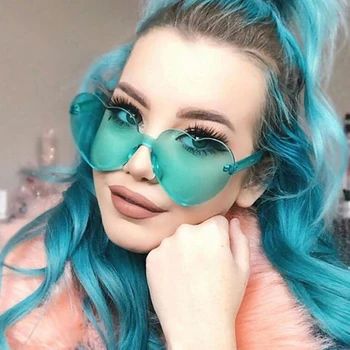 Love heart shape rimless sunglasses women 2018 frame candy tint color cat sun glasses fashion brand design party eyewear googles
Love heart shape rimless sunglasses women 2018 frame candy tint color cat sun glasses fashion brand design party eyewear googles