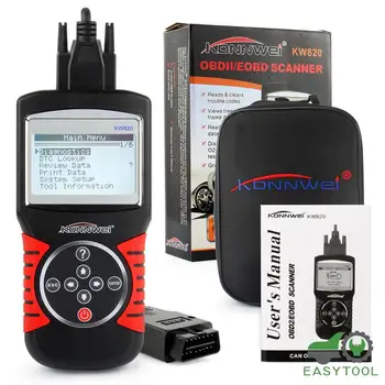 KONNWEI KW820 Automotive Scanner Multi-languages OBDII EOBD Diagnostic Tool Car Errors Code Reader Diagnostic Scanner
KONNWEI KW820 Automotive Scanner Multi-languages OBDII EOBD Diagnostic Tool Car Errors Code Reader Diagnostic Scanner