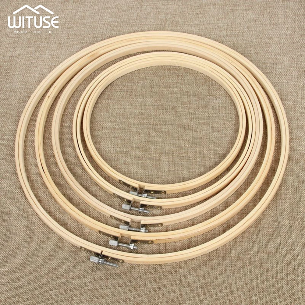 DIY Needlecraft Cross Stitch Machine 13-36CM 11Size Bamboo Frame Embroidery Hoop Ring Round Loop Hand Household Sewing Tools
DIY Needlecraft Cross Stitch Machine 13-36CM 11Size Bamboo Frame Embroidery Hoop Ring Round Loop Hand Household Sewing Tools