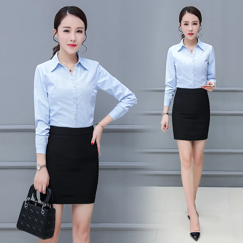 2 Piece Set Women Long Sleeve Blouse Top and Mini Skirt Formal Office Ladies Clothing
2 Piece Set Women Long Sleeve Blouse Top and Mini Skirt Formal Office Ladies Clothing