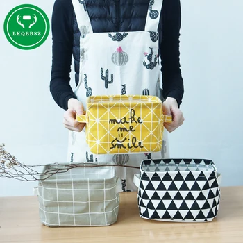 Cotton Linen Desktop Storage Box Basket Sundries Storage Box with Handle Cosmetic Organizer Jewelry Stationery Container Case
Cotton Linen Desktop Storage Box Basket Sundries Storage Box with Handle Cosmetic Organizer Jewelry Stationery Container Case