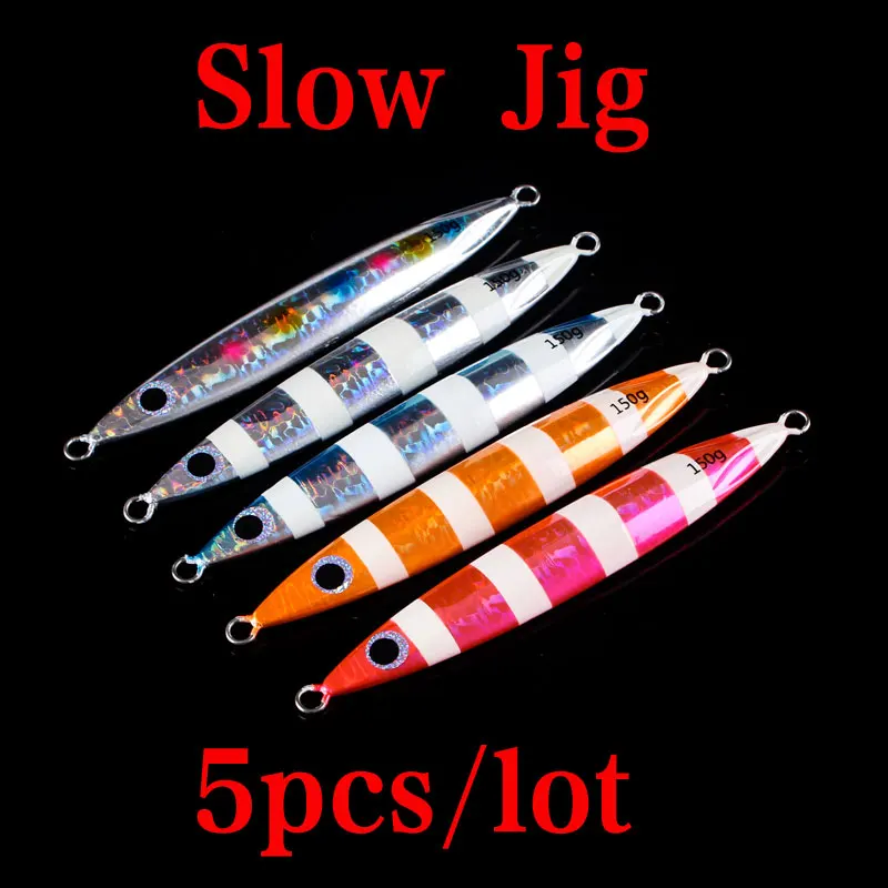 Lurekiller High Quality Slow Jig Lure Lead Fish Metal Jigs 80g-200g 5 colors saltwater fishing lure
Lurekiller High Quality Slow Jig Lure Lead Fish Metal Jigs 80g-200g 5 colors saltwater fishing lure