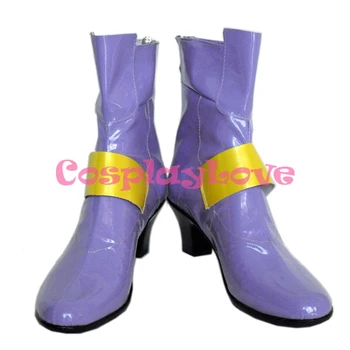 Magical Girl Lyrical Nanoha Fate Testarossa Harlaown Purple Cosplay Shoes Boots Hand Made Custom-made For Halloween Christmas
Magical Girl Lyrical Nanoha Fate Testarossa Harlaown Purple Cosplay Shoes Boots Hand Made Custom-made For Halloween Christmas