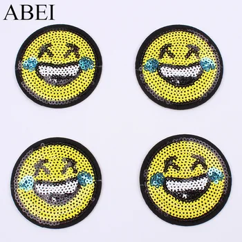 10pcs/lot Sequined Funny Patch Iron On Embroidery Jeans Bags Coats Sticker DIY Patchwork Craft Handmade Sew Garments Appliques
10pcs/lot Sequined Funny Patch Iron On Embroidery Jeans Bags Coats Sticker DIY Patchwork Craft Handmade Sew Garments Appliques