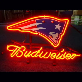 Custom Business NEON SIGN board For ENGLAND PATRIOT BUDWEISER GLASS Tube BEER BAR PUB store display Shop Light Signs 17*14"
Custom Business NEON SIGN board For ENGLAND PATRIOT BUDWEISER GLASS Tube BEER BAR PUB store display Shop Light Signs 17*14"