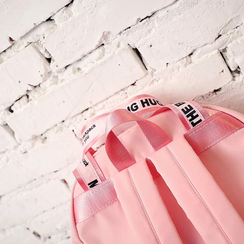 Menghuo Large Capacity Backpack Women Preppy School Bags For Teenagers Female Nylon Travel Bags Girls Bowknot Backpack Mochilas (43)