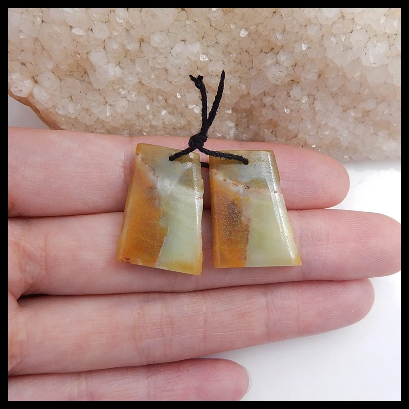 Natural Gemstone Amazonite Fashion women earring beads,Charms Women Earrings Jewelry Gift Gem Customized,23x16x4mm,6.2g
Natural Gemstone Amazonite Fashion women earring beads,Charms Women Earrings Jewelry Gift Gem Customized,23x16x4mm,6.2g