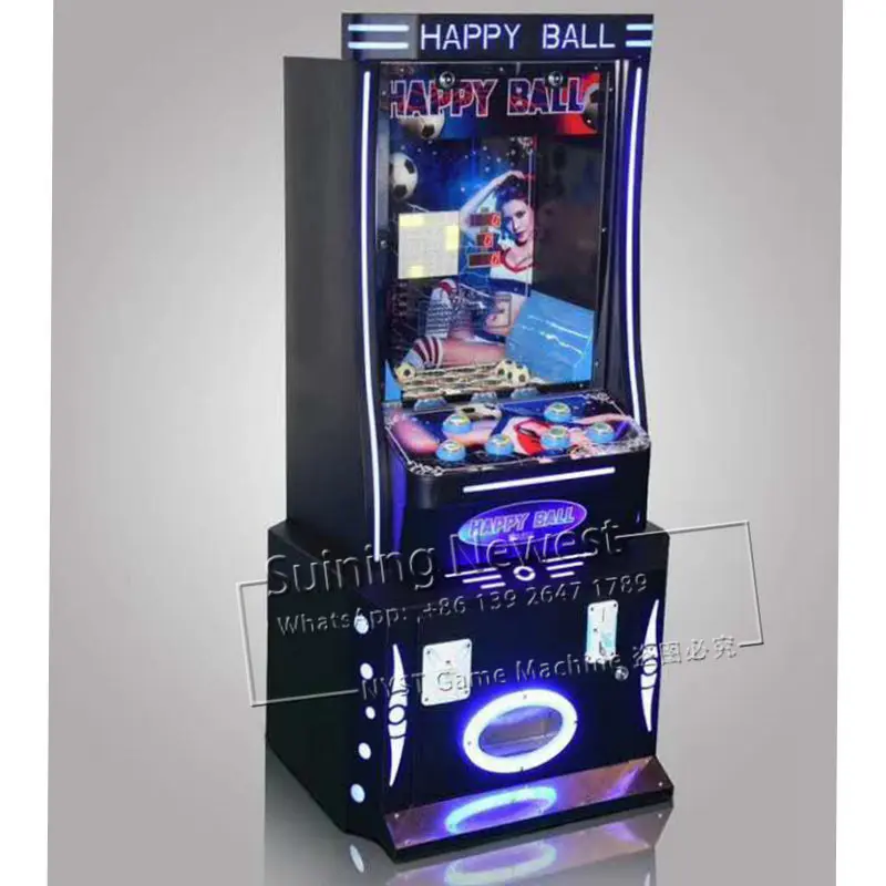 NYST Amusement Equipment Happy Ball Jackpot Gambling Slot Machine Coin Operated Prize Tickets Redemption Arcade Game Machine
NYST Amusement Equipment Happy Ball Jackpot Gambling Slot Machine Coin Operated Prize Tickets Redemption Arcade Game Machine