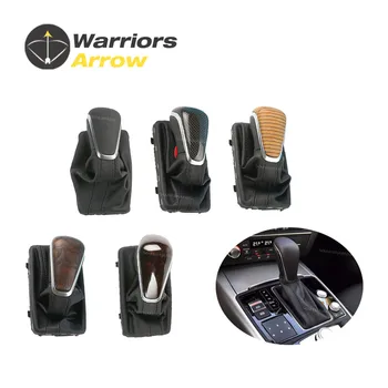 4QD713139 For Audi A6 C7 2016 2017 2018 Black Carbon Fiber Wood Color Gear Shift Knob w/ Leather Boot Gaiter LHD AT AT ONLY
4QD713139 For Audi A6 C7 2016 2017 2018 Black Carbon Fiber Wood Color Gear Shift Knob w/ Leather Boot Gaiter LHD AT AT ONLY