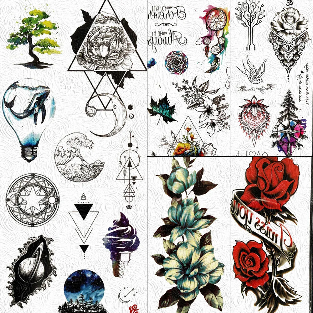 Geometric Triangle Star Planets Fake Temporary Tattoos For Kids Child Sticker Body Art Tattoo Arm Waterproof Paper Tatoo Drawing
Geometric Triangle Star Planets Fake Temporary Tattoos For Kids Child Sticker Body Art Tattoo Arm Waterproof Paper Tatoo Drawing