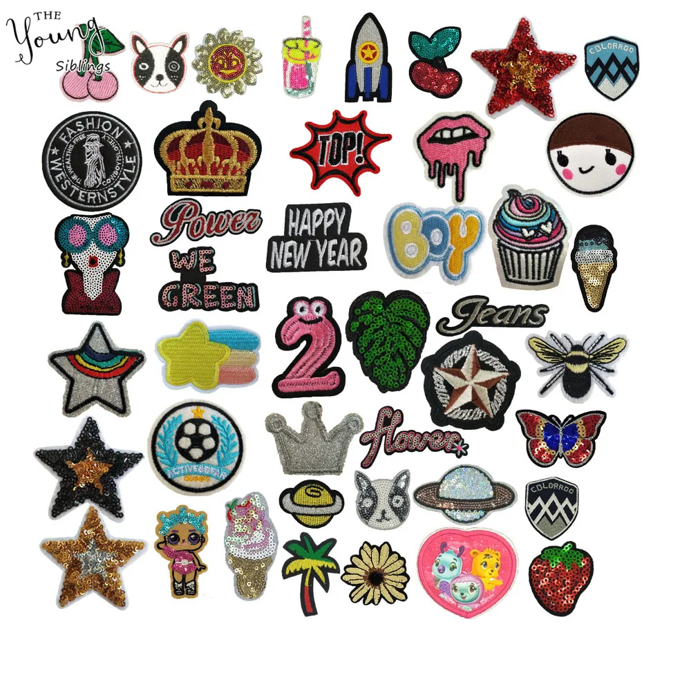Hot sale Mixture Embroidery Applique Cartoon iron on Patch for Clothes Sequin badges Animal stickers DIY Sewing Accessories
Hot sale Mixture Embroidery Applique Cartoon iron on Patch for Clothes Sequin badges Animal stickers DIY Sewing Accessories