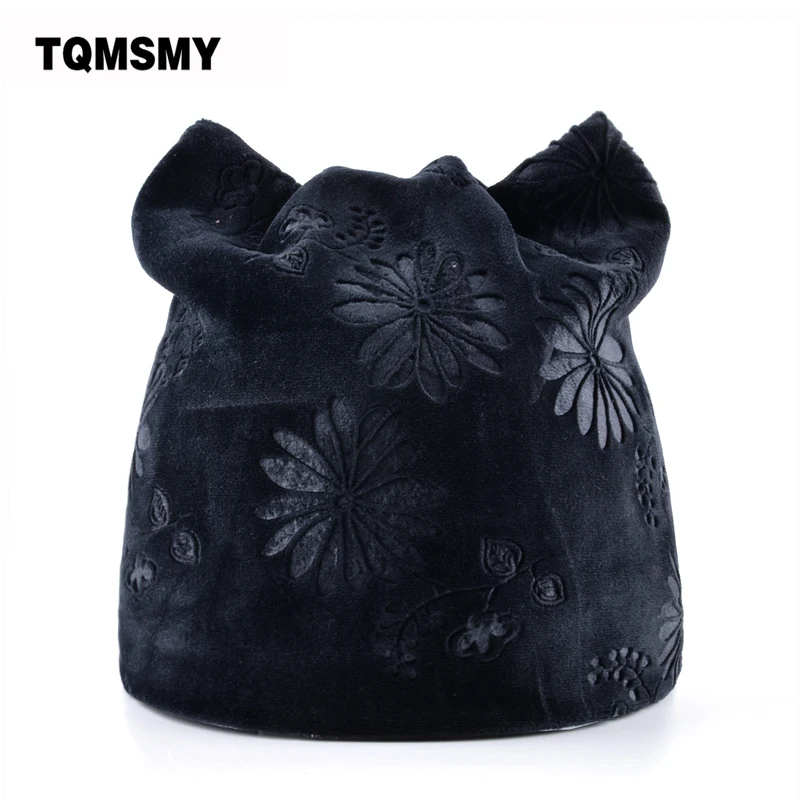 TQMSMY Flannel fabric hats for Women's autumn Beanies girls Lovely Cat Ear Hat Ladies Print Flower pattern bone winter cap women
TQMSMY Flannel fabric hats for Women's autumn Beanies girls Lovely Cat Ear Hat Ladies Print Flower pattern bone winter cap women