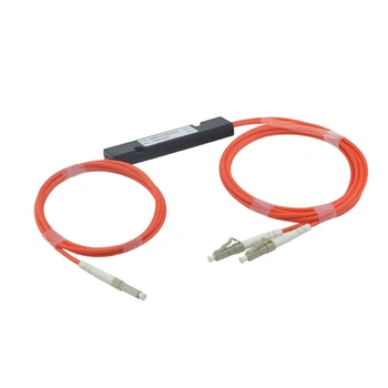 Free Shipping 1*2 FBT Multimode Fiber Optic Splitter 850/1300nm 62.5/125 MM 50/50 Coupling Ratio LC/PC 1X2 FBT Coupler
Free Shipping 1*2 FBT Multimode Fiber Optic Splitter 850/1300nm 62.5/125 MM 50/50 Coupling Ratio LC/PC 1X2 FBT Coupler