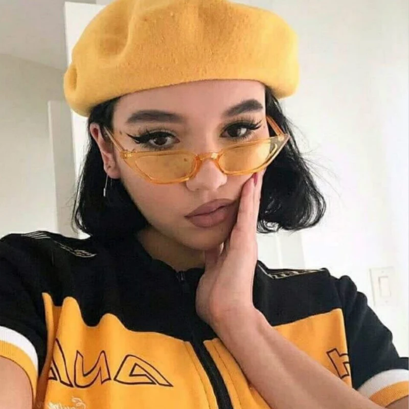 New Cat Eye Sunglasses Women Small Vintage Brand Designer Sun Glasses 2019 Retro Yellow ladies Sunglass Eyewear Female Shades
New Cat Eye Sunglasses Women Small Vintage Brand Designer Sun Glasses 2019 Retro Yellow ladies Sunglass Eyewear Female Shades