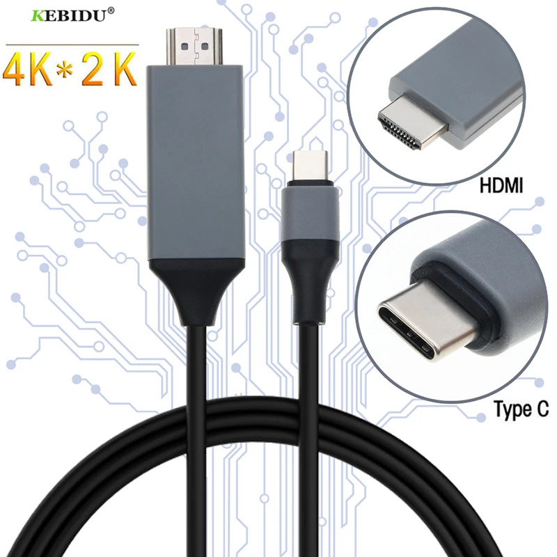 Kebidu 4K 30Hz Type C to HDMI USB C HDMI Cable Converter USB 3.1 HD Extend Adapter for Macbook Samsung S8 Wholesale
Kebidu 4K 30Hz Type C to HDMI USB C HDMI Cable Converter USB 3.1 HD Extend Adapter for Macbook Samsung S8 Wholesale