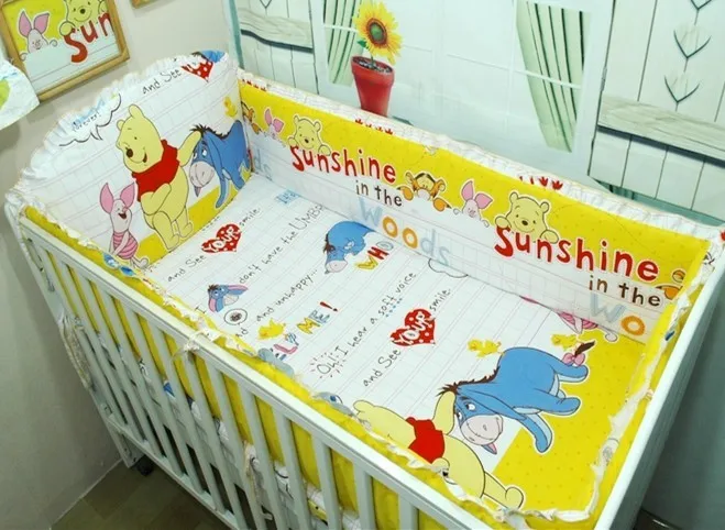 Promotion! 6PCS Bear Boys Baby Cot Crib Bedding Sets Baby Nursery Bed Kits set Crib Bumpers Sheet (bumper+sheet+pillow cover)
Promotion! 6PCS Bear Boys Baby Cot Crib Bedding Sets Baby Nursery Bed Kits set Crib Bumpers Sheet (bumper+sheet+pillow cover)