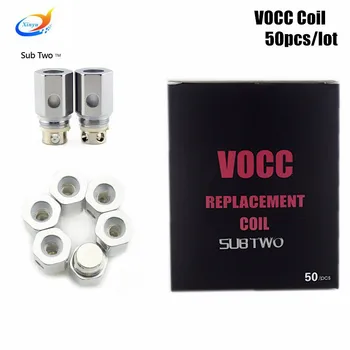 50pcs/lot VOCC Coil 0.5ohm 0.2ohm for TC MOD Atomizer Replacement coil for M22 M18 subtwo Vaporizer Electronic cigarette vapekit
50pcs/lot VOCC Coil 0.5ohm 0.2ohm for TC MOD Atomizer Replacement coil for M22 M18 subtwo Vaporizer Electronic cigarette vapekit