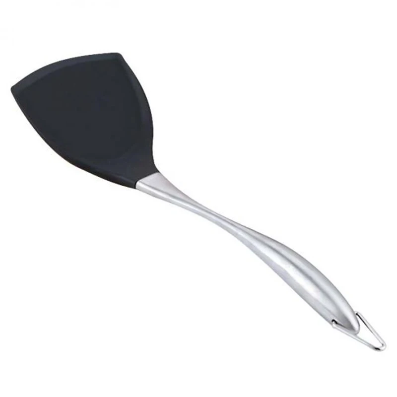 ABFP Non-Stick Silicone Cooking Spatula Stainless Steel Handle Wok Shovel Flexible Silicone Pancake Kitchen Cooking
ABFP Non-Stick Silicone Cooking Spatula Stainless Steel Handle Wok Shovel Flexible Silicone Pancake Kitchen Cooking
