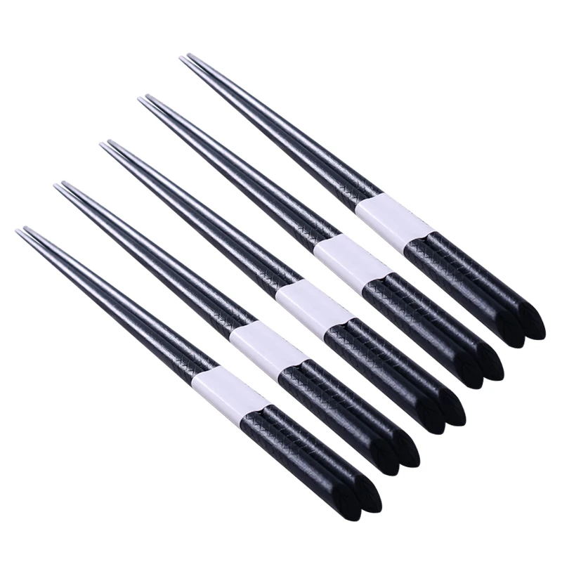 5 Pairs Japanese Natural Wood Chopsticks Black Color Dinnerware Set Valued Culture Hot Sale
5 Pairs Japanese Natural Wood Chopsticks Black Color Dinnerware Set Valued Culture Hot Sale