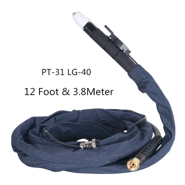 4Meter 12Feet Plasma Cutting Machine Accessories PT31 LG40 Plasma Cutting Torch Complete Plasma Cutter Gun CuttingTorch Complete
4Meter 12Feet Plasma Cutting Machine Accessories PT31 LG40 Plasma Cutting Torch Complete Plasma Cutter Gun CuttingTorch Complete