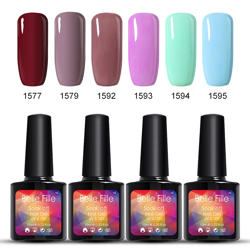 Belle Fille UV Gel Nail Polish Nude Pink Color Manicure Varnish UV Lacquer Nail Gel PolishLacquer UV Nail Gel Polish
Belle Fille UV Gel Nail Polish Nude Pink Color Manicure Varnish UV Lacquer Nail Gel PolishLacquer UV Nail Gel Polish