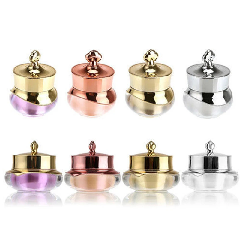 New Crown Shape 5g or 10g Plastic Refillable Bottles Empty Pot Bottles Makeup Jar Travel Face Cream Lotion Cosmetic Container
New Crown Shape 5g or 10g Plastic Refillable Bottles Empty Pot Bottles Makeup Jar Travel Face Cream Lotion Cosmetic Container