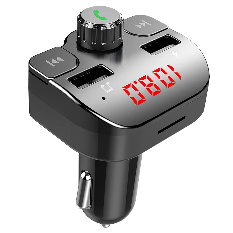 CDEN FM transmitter car mp3 music player Bluetooth car kit Bluetooth receiver dual USB car charger U disk TF card music player
CDEN FM transmitter car mp3 music player Bluetooth car kit Bluetooth receiver dual USB car charger U disk TF card music player