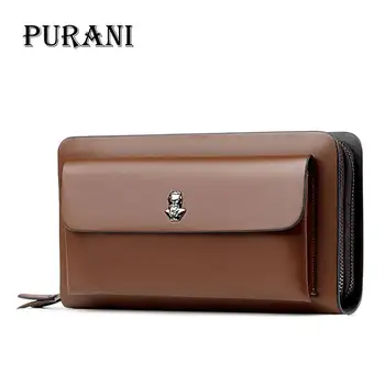 PURANI Men Wallet PU Leather Purse Double Zipper Male Wallet Men's handbags Business Long Phone Coin Wallet Man's Clutch Bags
PURANI Men Wallet PU Leather Purse Double Zipper Male Wallet Men's handbags Business Long Phone Coin Wallet Man's Clutch Bags