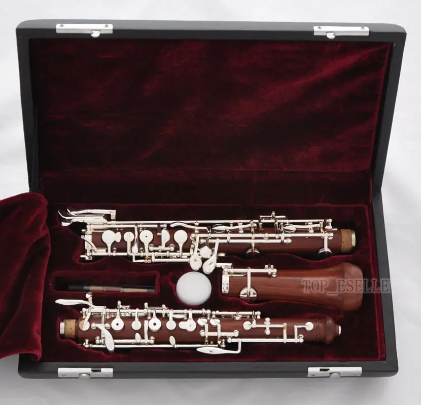Профессиональная Роза для концертов из дерева Oboe Silver C клавишами новый чехол |