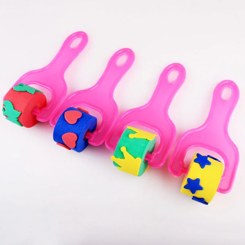 EVA Flower Star House Rolling Seal Stamp Children Kids DIY Finger Painting Drawing Tool Preschool Learning Educational Toys Cute
EVA Flower Star House Rolling Seal Stamp Children Kids DIY Finger Painting Drawing Tool Preschool Learning Educational Toys Cute