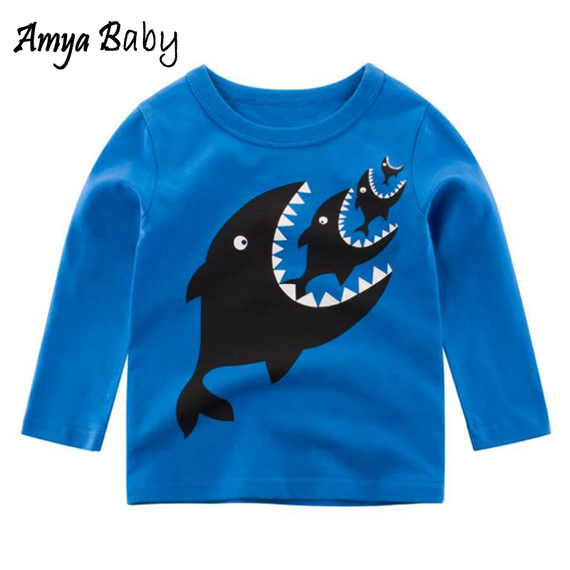 Amya Baby Boy Tshirts Long Sleeve Baby Shark Birthday Clothes Cotton Autumn Toddler Boy Tee Shirts Fashion Kids Tops T Shirt
Amya Baby Boy Tshirts Long Sleeve Baby Shark Birthday Clothes Cotton Autumn Toddler Boy Tee Shirts Fashion Kids Tops T Shirt