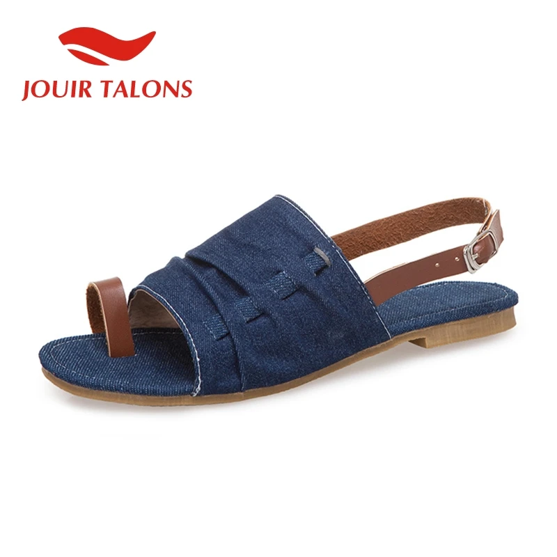 JOUIR TALONS Brand New Large Size 43 Denim Summer Sandals Women Low Heels Fabric Comfort Sandals Women Casual Shoes Woman
JOUIR TALONS Brand New Large Size 43 Denim Summer Sandals Women Low Heels Fabric Comfort Sandals Women Casual Shoes Woman