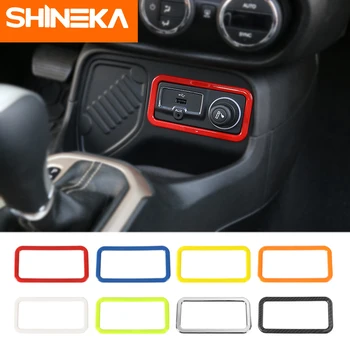 SHINEKA ABS Car Cigarette lighter Decorative Frame Cover Trim Stickers for Jeep Renegade 2016-2019 Interior Accessories Stickers
SHINEKA ABS Car Cigarette lighter Decorative Frame Cover Trim Stickers for Jeep Renegade 2016-2019 Interior Accessories Stickers