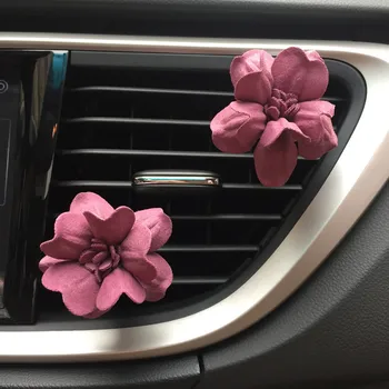 3D Handmade Flower Vent Clip For Car Perfume Air Freshener InThe Car Fragrance Diffuser Auto Interior Decor Accessory For Girls
3D Handmade Flower Vent Clip For Car Perfume Air Freshener InThe Car Fragrance Diffuser Auto Interior Decor Accessory For Girls