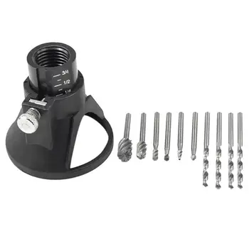 Electric Hand Drill Power Tools Wood Milling Burrs Cutter Set 6Pcs With Drill Dedicated Locator For Dremel Accessories
Electric Hand Drill Power Tools Wood Milling Burrs Cutter Set 6Pcs With Drill Dedicated Locator For Dremel Accessories