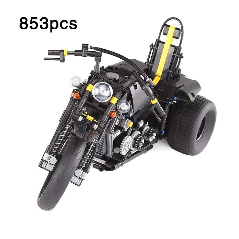 Creative Mechanical Series Heavy Motorcycle Model Assemble Building Blocks Toys For Children Gift Compatible legoinglys City
Creative Mechanical Series Heavy Motorcycle Model Assemble Building Blocks Toys For Children Gift Compatible legoinglys City