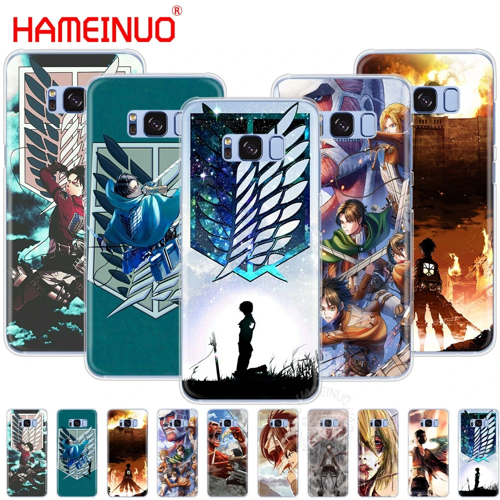 HAMEINUO Anime Japanese attack on Titan cell phone case cover for Samsung Galaxy S9 S7 edge PLUS S8 S6 S5 S4 S3 MINI
HAMEINUO Anime Japanese attack on Titan cell phone case cover for Samsung Galaxy S9 S7 edge PLUS S8 S6 S5 S4 S3 MINI