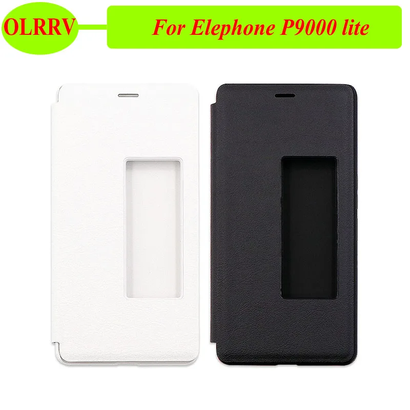 Кожаный чехол для Elephone P9000 lite откидной Чехол с карманом карт задняя крышка
