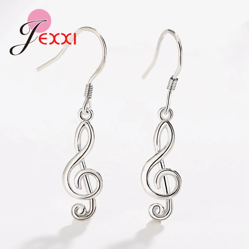 

Attractive Novel Design Trendy Music Notes Drop Earrings/Geometric Dangle Earring For Woman Lady Girls Fashion Jewelry