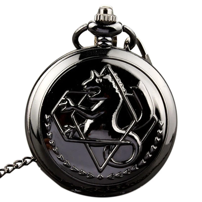 Antique Bronze Pocket Watch Men Full metal Alchemist Quartz Pocket Watch FOB Chain Clock Women Men's relogio de bolso masculino
Antique Bronze Pocket Watch Men Full metal Alchemist Quartz Pocket Watch FOB Chain Clock Women Men's relogio de bolso masculino