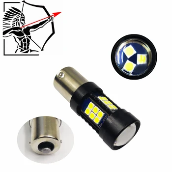 Stable Quality Car Styling Turn Signal Light S25 BA15S 1156 27SMD 3030 LED Reverse Lamp AutoTail Lighting Bulb 6000K
Stable Quality Car Styling Turn Signal Light S25 BA15S 1156 27SMD 3030 LED Reverse Lamp AutoTail Lighting Bulb 6000K