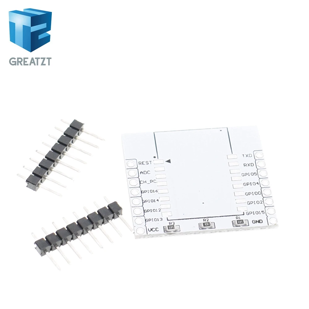 GREATZT 1PCS /LOT ESP8266 serial WIFI module adapter plate Applies to ESP-07, ESP-08, ESP-12E
GREATZT 1PCS /LOT ESP8266 serial WIFI module adapter plate Applies to ESP-07, ESP-08, ESP-12E