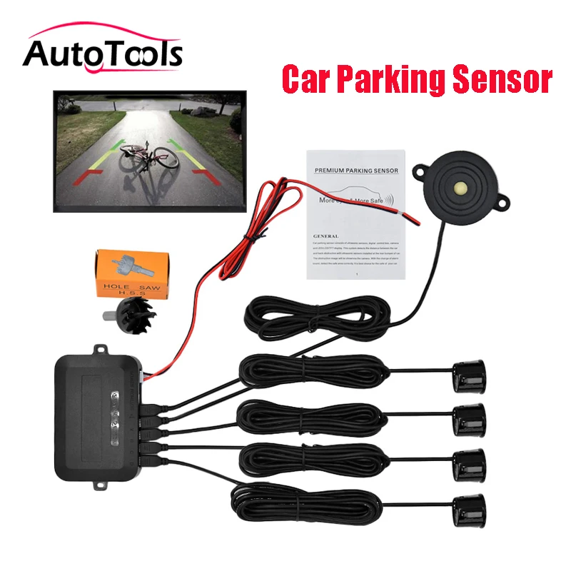22mm Buzzer Car Parking Sensor Reverse Backup Radar Sound Alert Indicator Probe System 12V car kit with 4 sensors
22mm Buzzer Car Parking Sensor Reverse Backup Radar Sound Alert Indicator Probe System 12V car kit with 4 sensors
