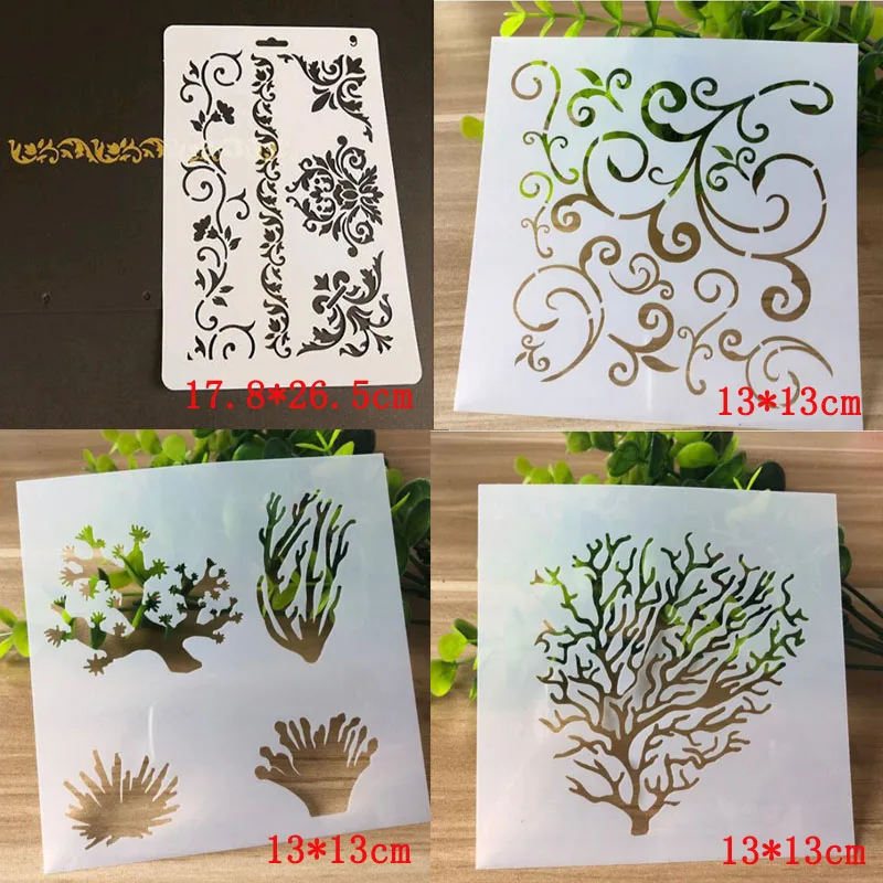 4pcs/set Template Long Vine Drawing Stencils DIY Painting Tools Photo Album Ruler For Scrapbooking Diary Bullet Journal Stencils
4pcs/set Template Long Vine Drawing Stencils DIY Painting Tools Photo Album Ruler For Scrapbooking Diary Bullet Journal Stencils