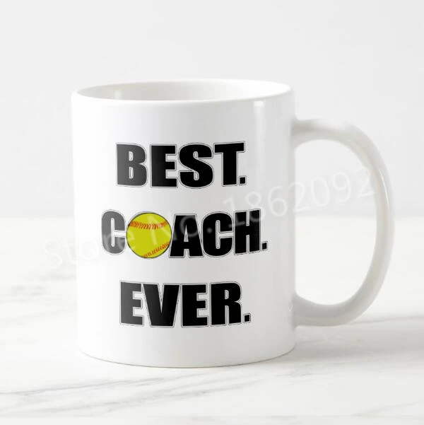 

Funny Novelty Best Softball Couch Ever Coffee Mug Funny Sports Quote Gifts Softball Couch Present Ceramic Beer Coffee Cup Mugs