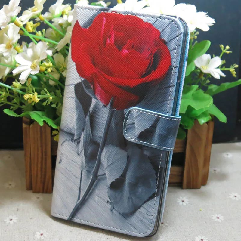 

1x Red Rose Flower Wallet Flip case cover for HTC Desire 12 Plus 300 320 500 510 601 610 620 626 800 D816W 820 825 828 728 826