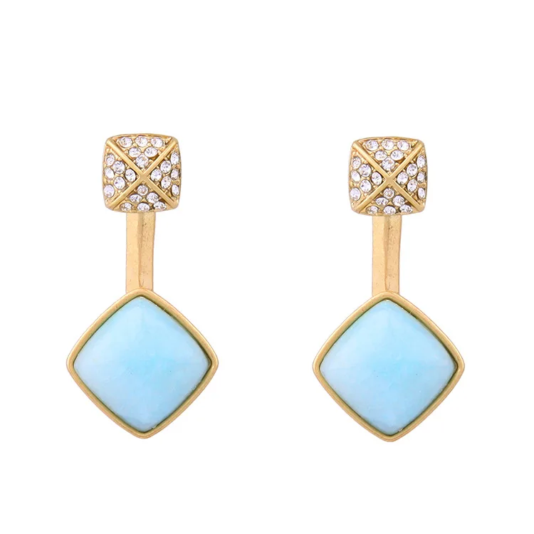 Fashion Drop Earrings Jewelry Bijoux Elegant Light Blue Pierced Dual-use Synthetic Stone Dangle Earring For Women Female E098a
Fashion Drop Earrings Jewelry Bijoux Elegant Light Blue Pierced Dual-use Synthetic Stone Dangle Earring For Women Female E098a