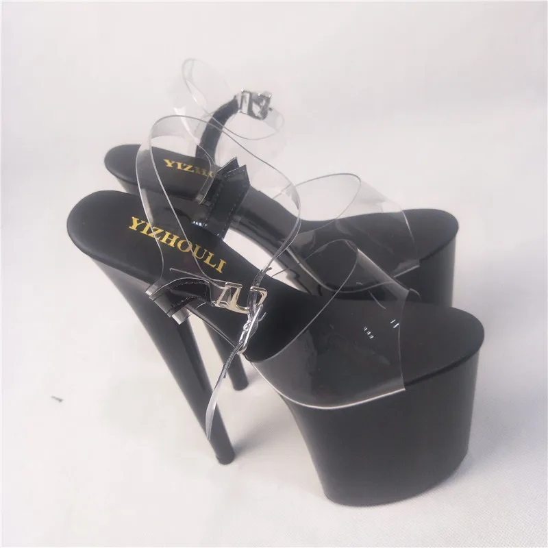 Simple 20cm super high heels, waterproof platform sandals with baking paint, fashionable plus-size women's stage sandals
Simple 20cm super high heels, waterproof platform sandals with baking paint, fashionable plus-size women's stage sandals
